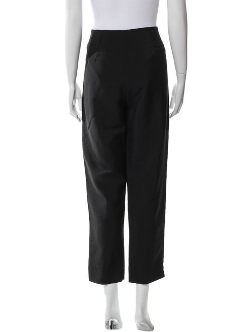 Yves Saint Laurent Mohair Straight Leg Pants