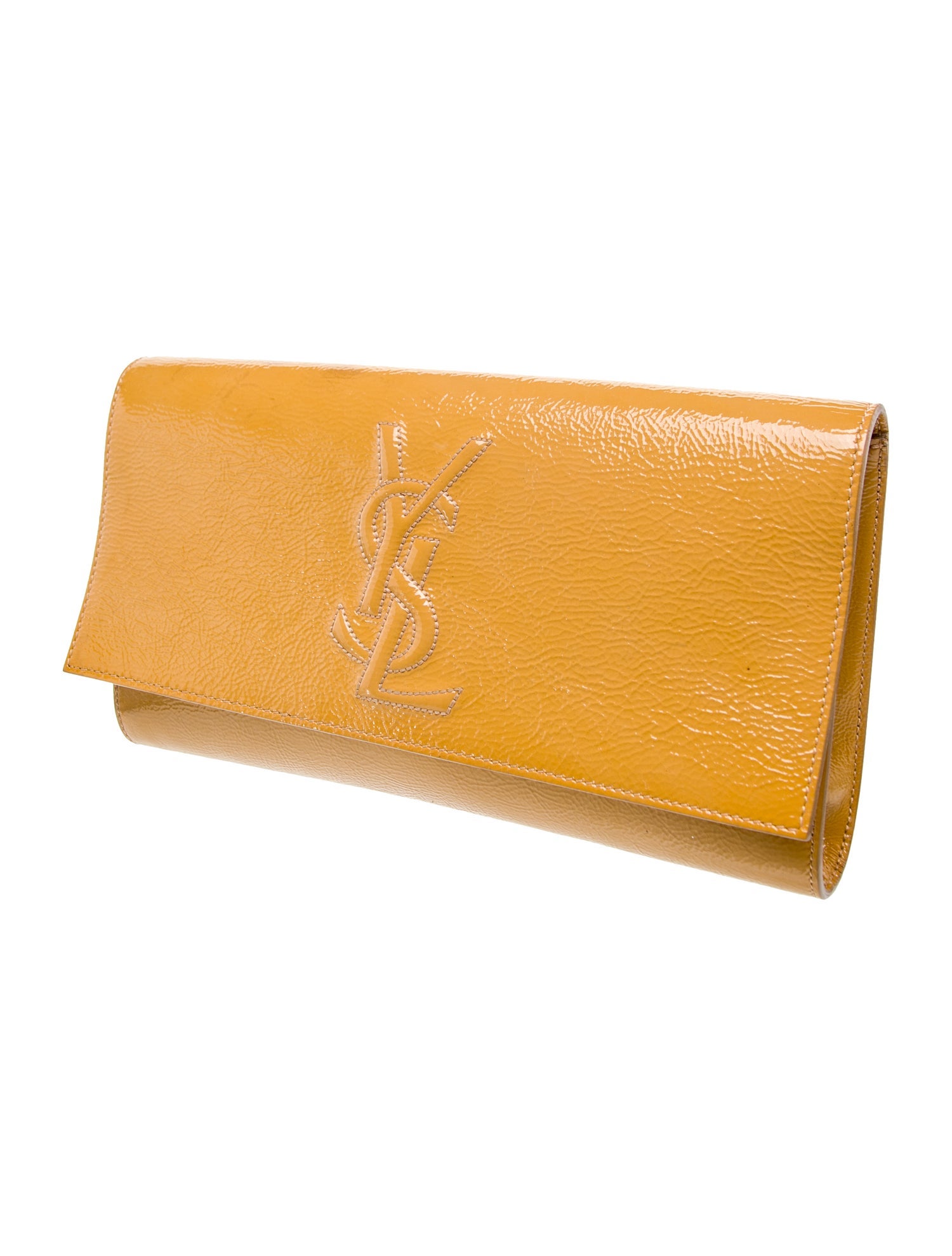 Yves Saint Laurent Patent Leather Clutch