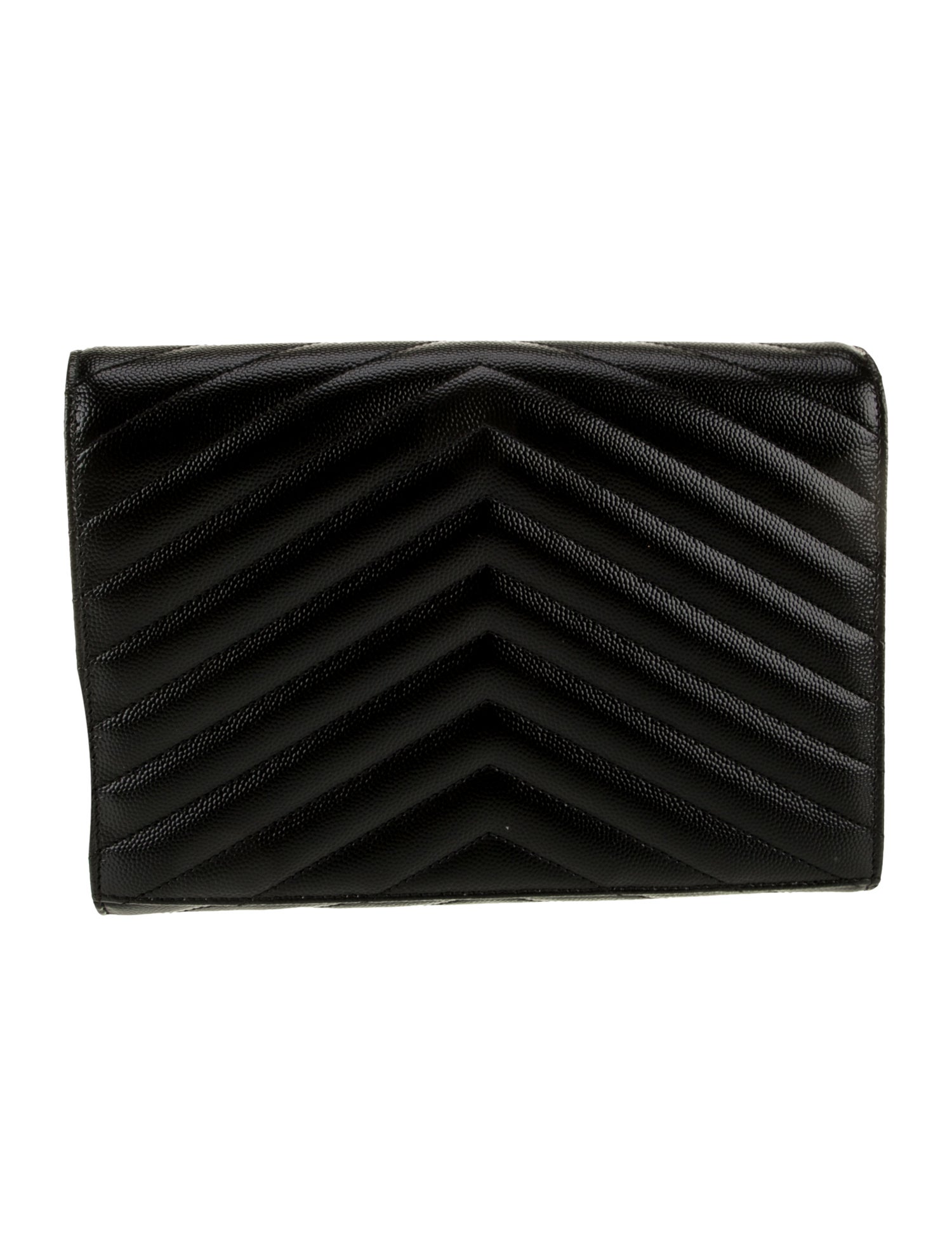 Saint Laurent Leather Cassandre 2022