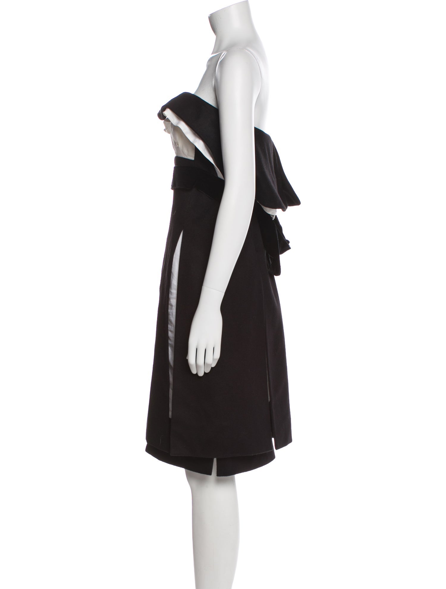 Yves Saint Laurent Velour Mini Dress