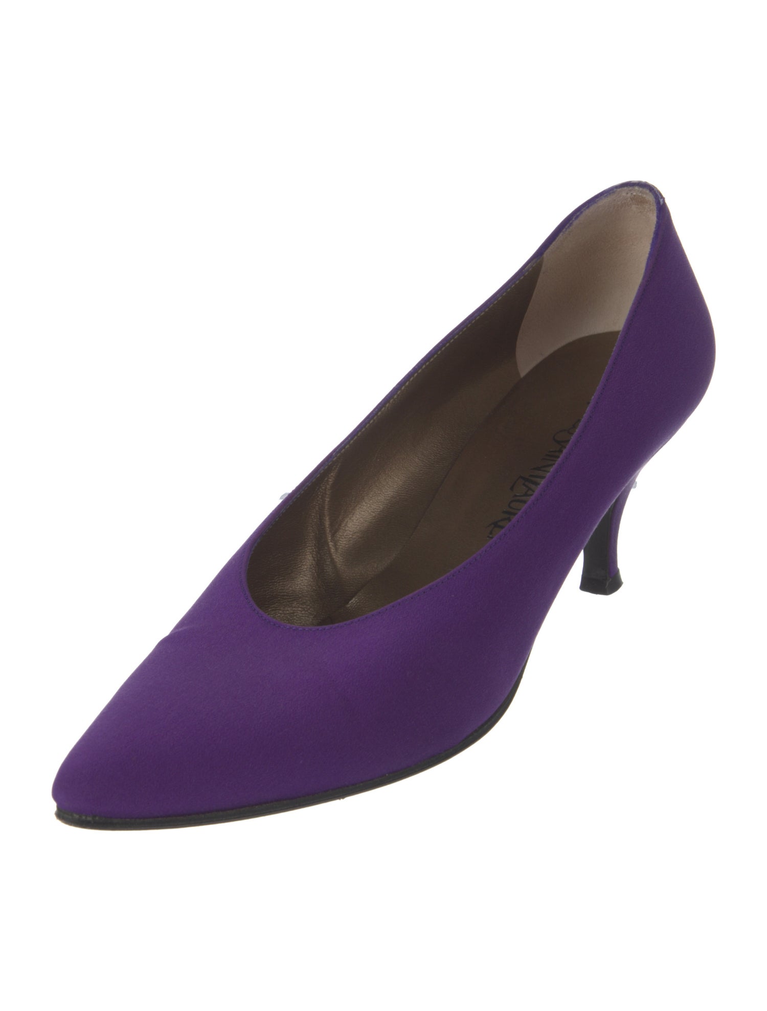 Yves Saint Laurent Satin Pumps
