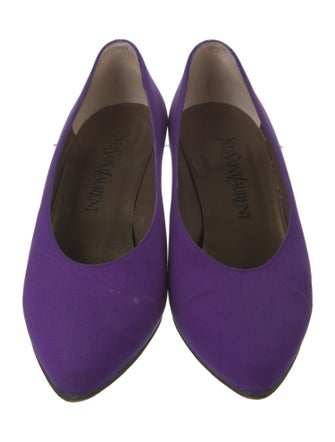 Yves Saint Laurent Satin Pumps