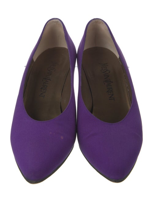 Yves Saint Laurent Satin Pumps