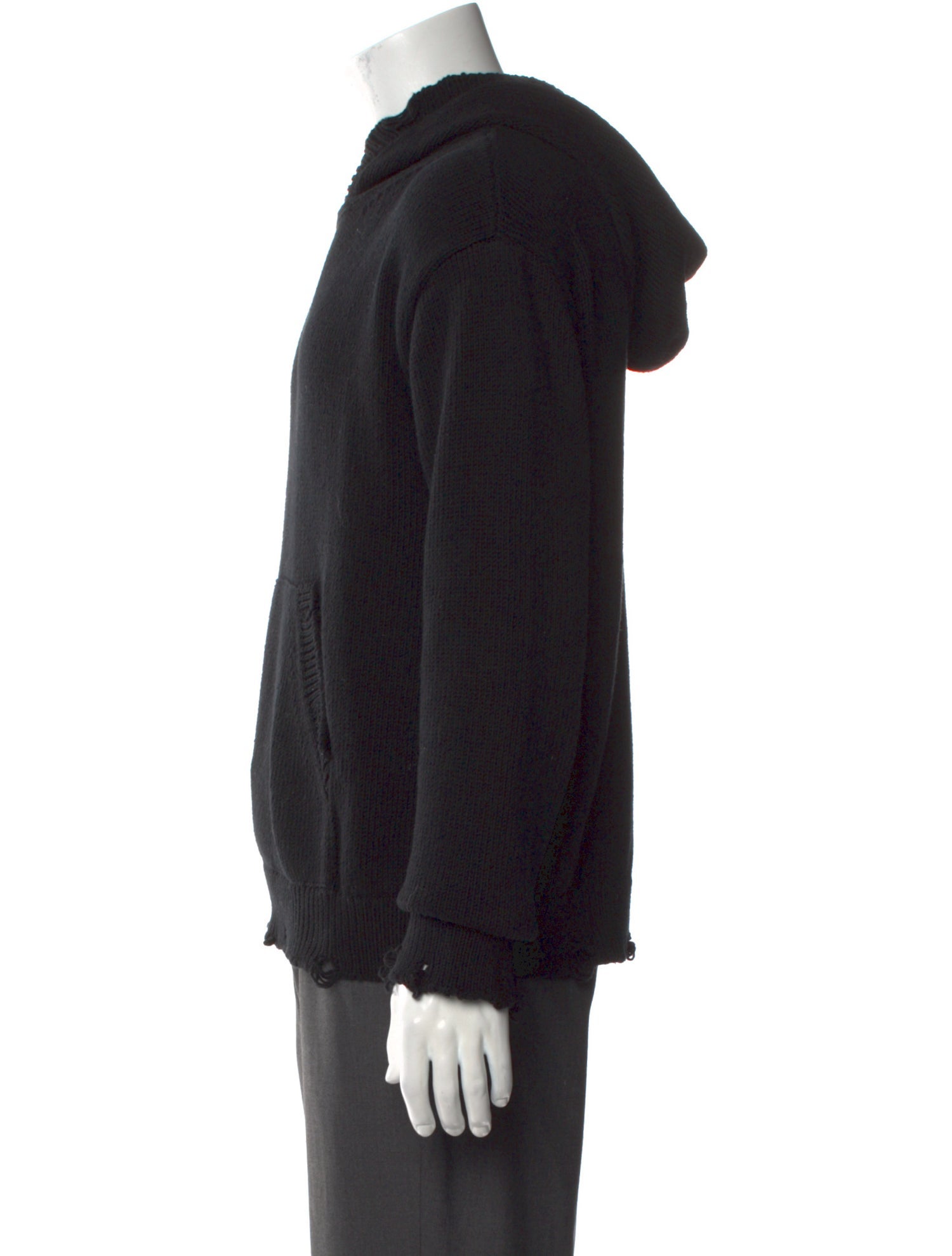 Saint Laurent 2022 Crew Neck Polo Sweater