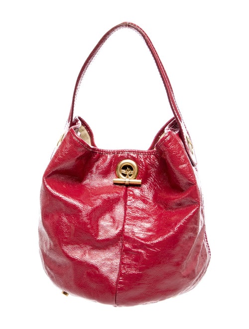 Yves Saint Laurent Patent Leather Shoulder Bag