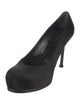 Yves Saint Laurent Rive Gauche Satin Pumps