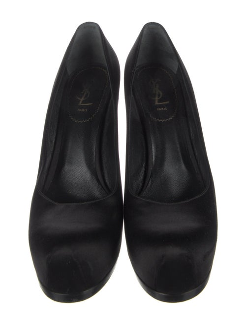 Yves Saint Laurent Rive Gauche Satin Pumps