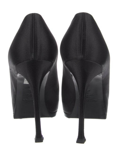Yves Saint Laurent Rive Gauche Satin Pumps