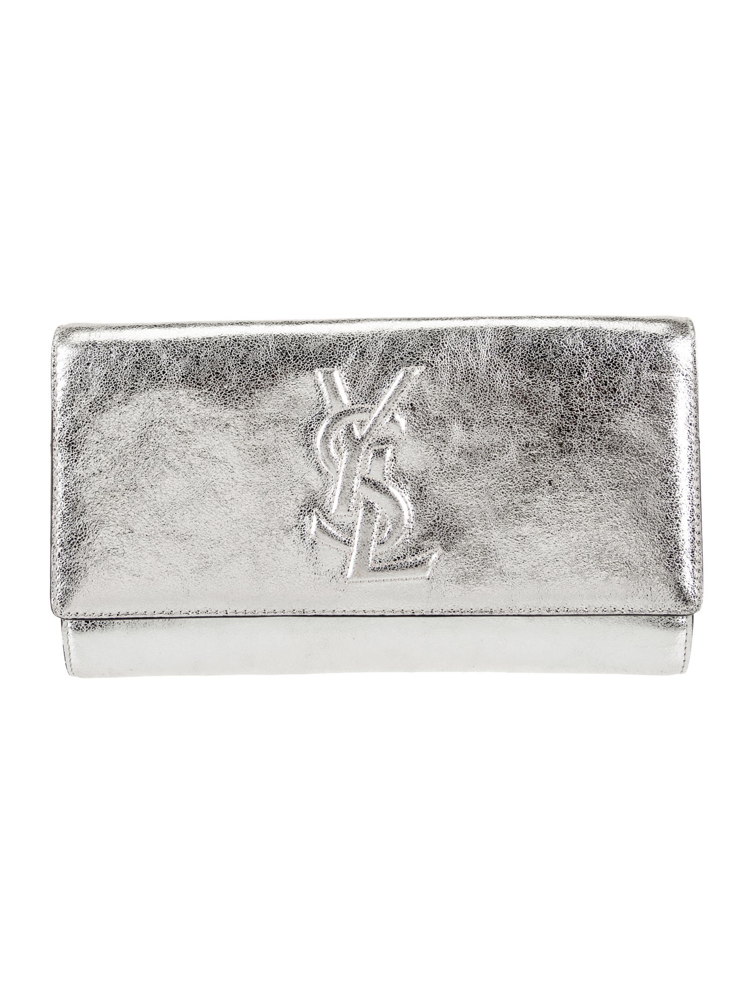 Yves Saint Laurent Leather Clutch