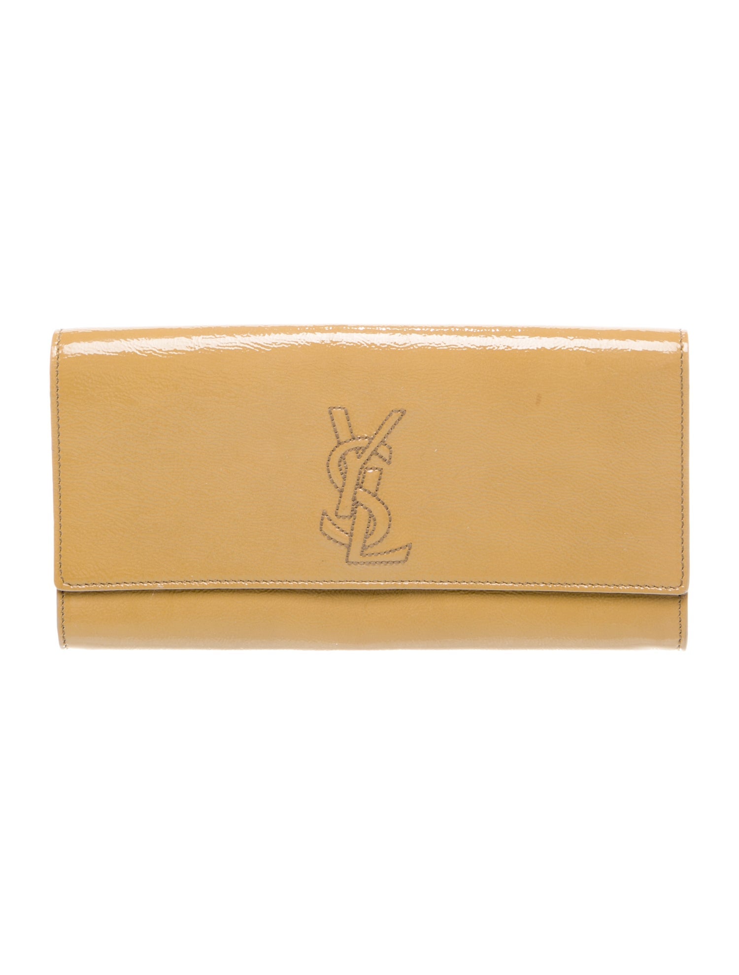 Yves Saint Laurent Patent Leather Vintage Clutch Vintage