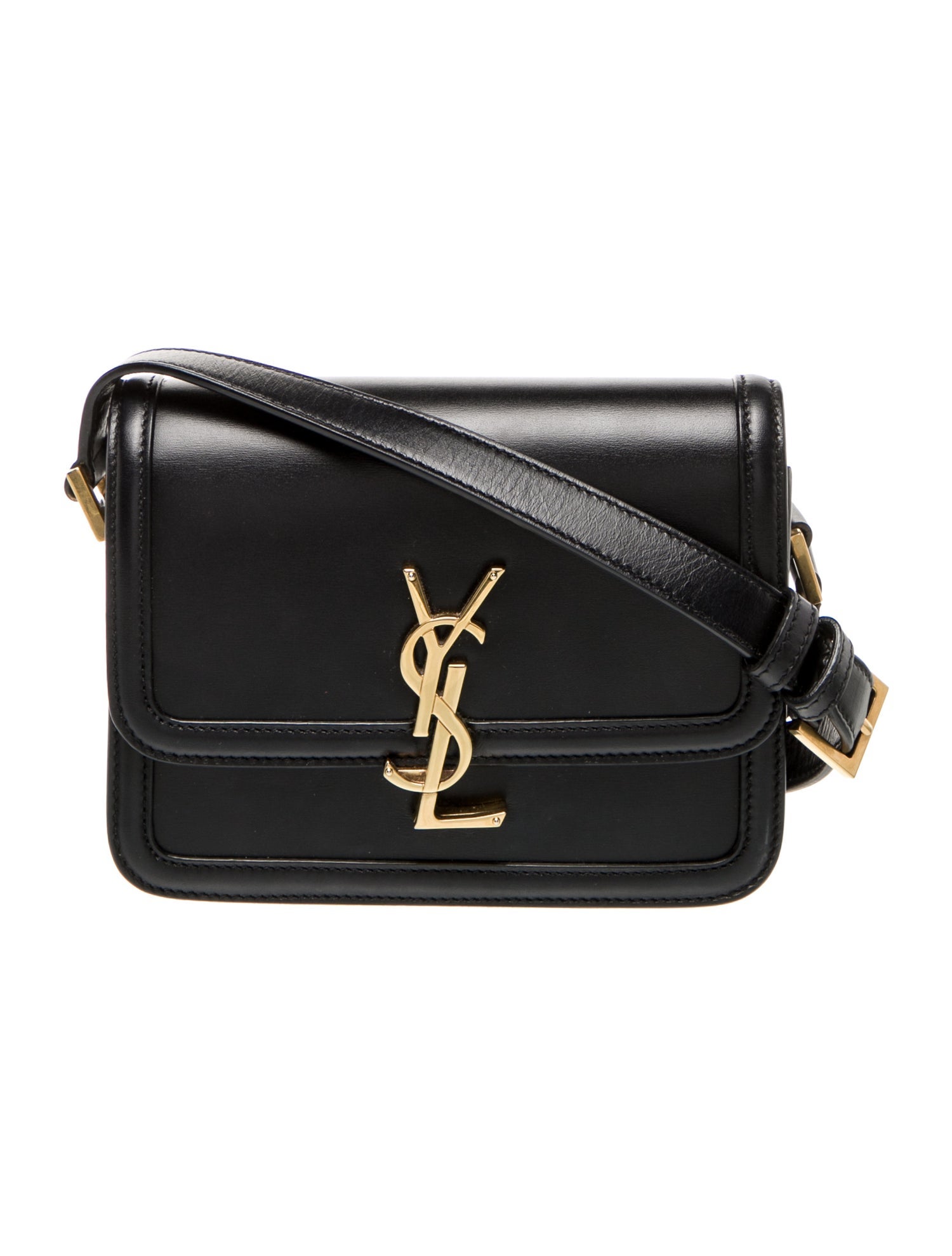 Saint Laurent Leather Solferino Small