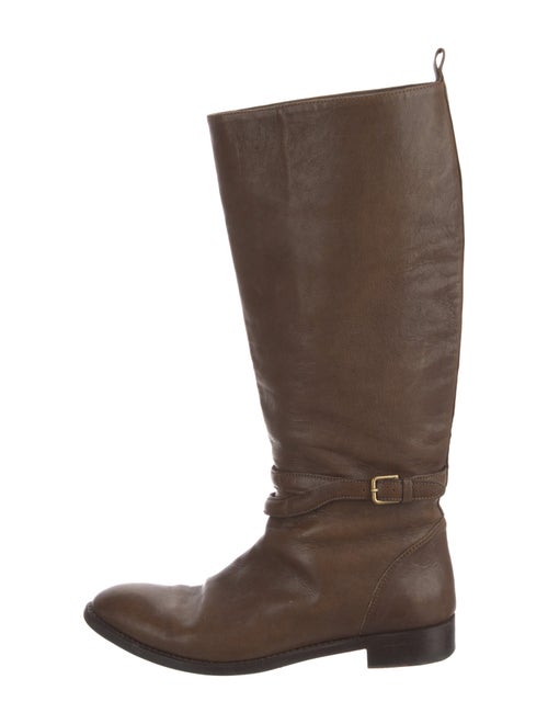 Yves Saint Laurent Leather Riding Boots
