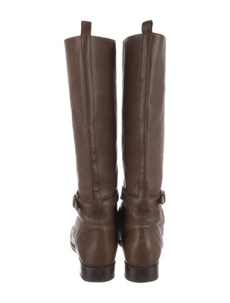 Yves Saint Laurent Leather Riding Boots