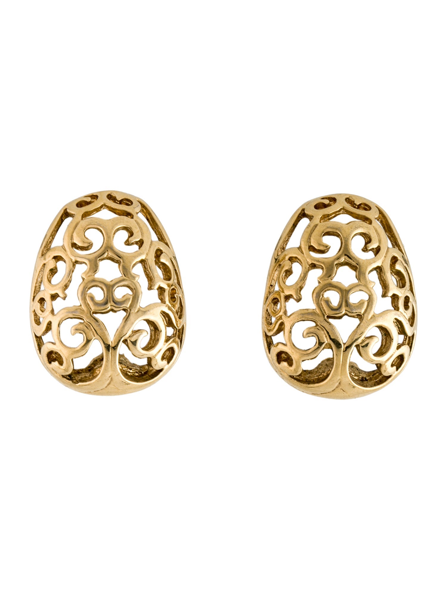 Yves Saint Laurent Clip On Earrings