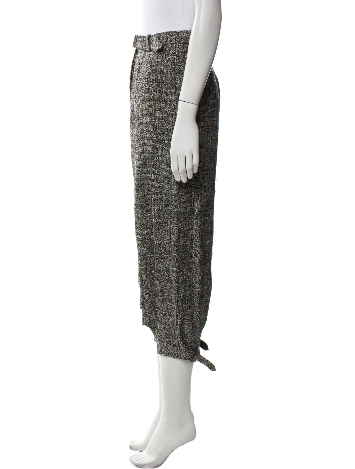 Yves Saint Laurent Vintage Straight Leg Pants