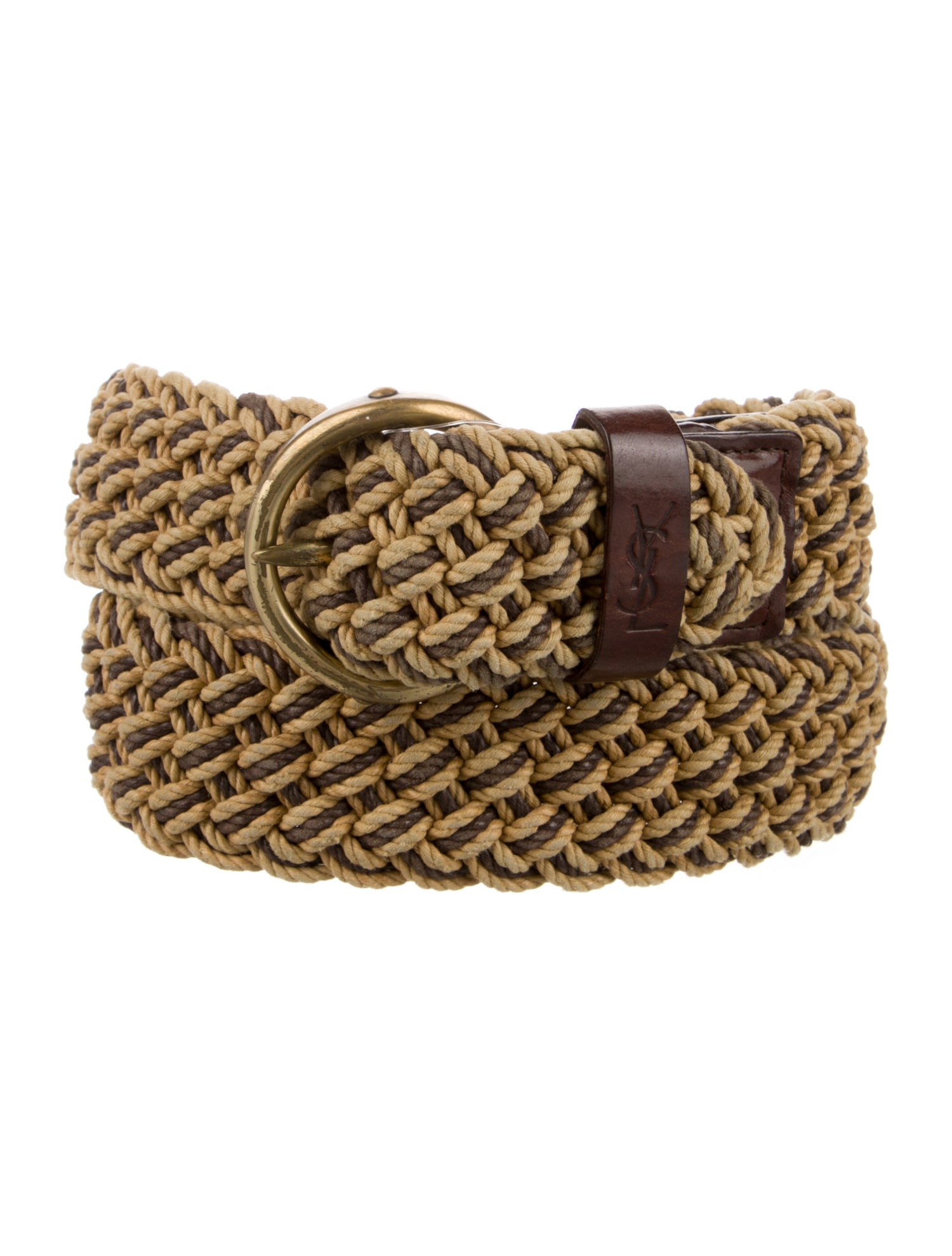 Yves Saint Laurent Canvas Belt