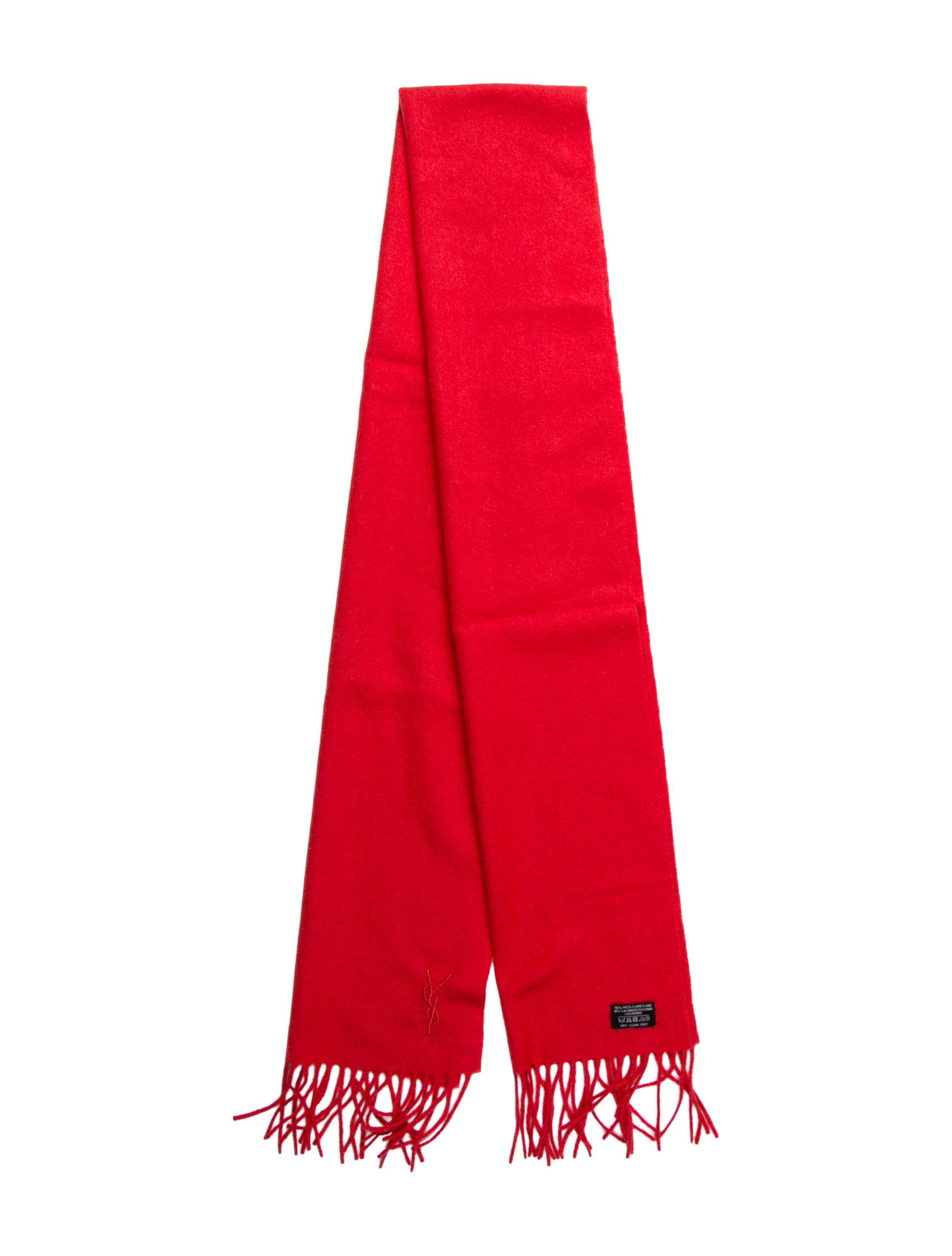 Yves Saint Laurent Lambswool Scarf