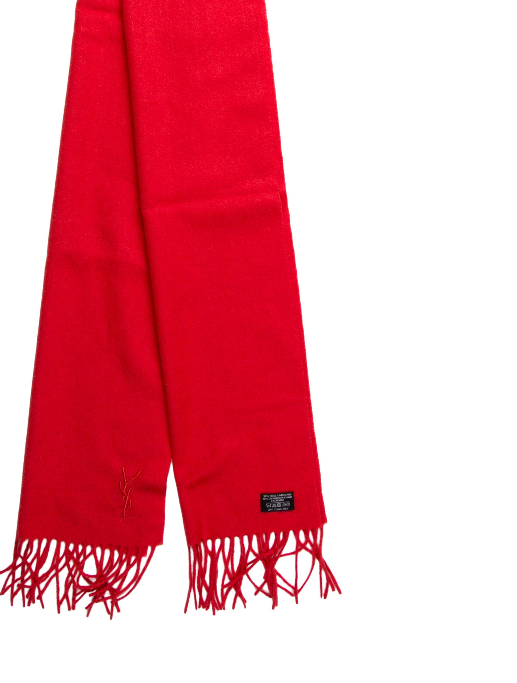 Yves Saint Laurent Lambswool Scarf