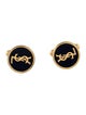 Yves Saint Laurent Enamel Cufflinks