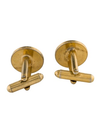 Yves Saint Laurent Enamel Cufflinks