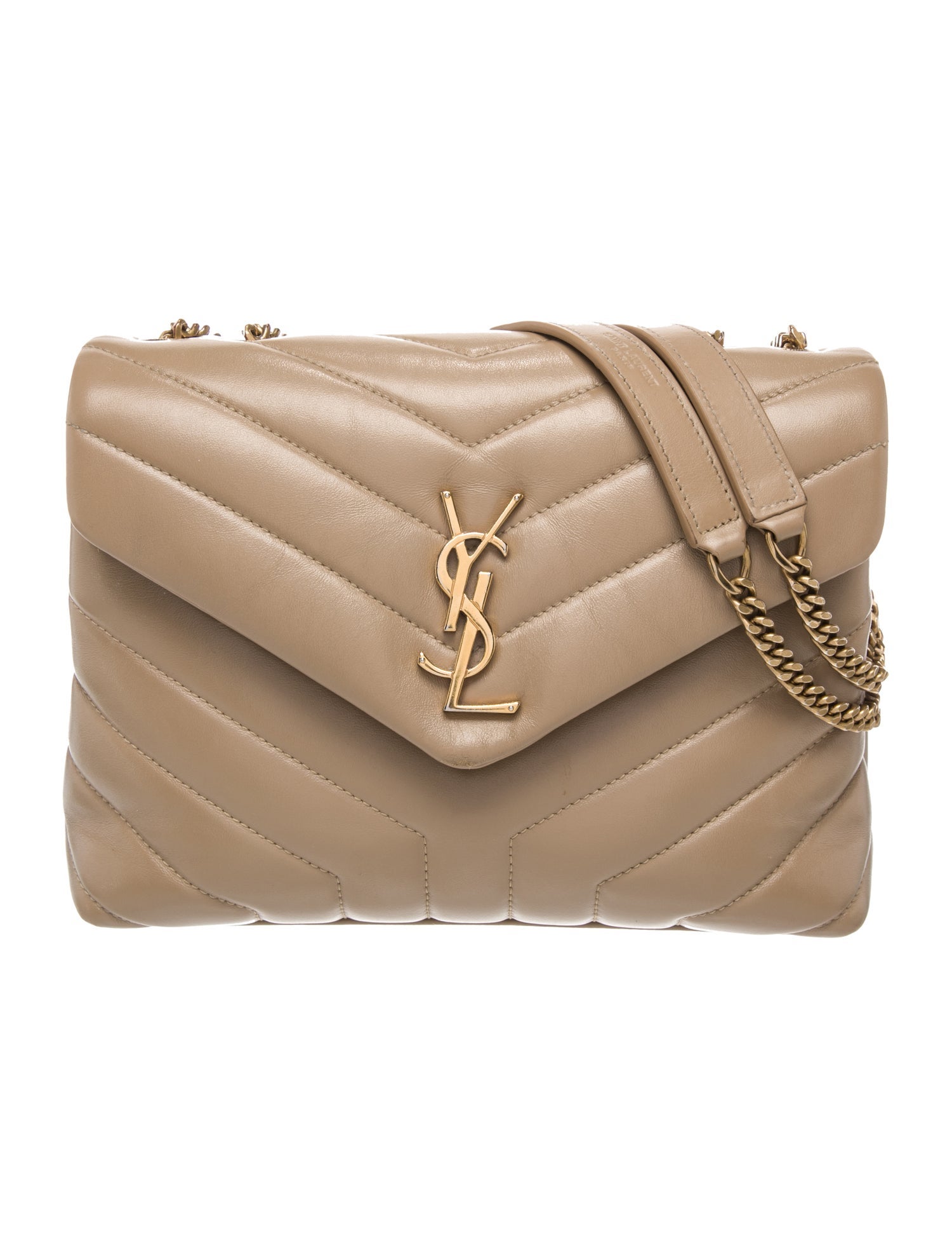 Saint Laurent Quilted Lou Lou Small