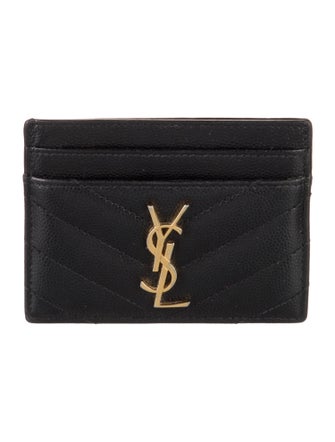 Saint Laurent 2022 Chevron Card Holder