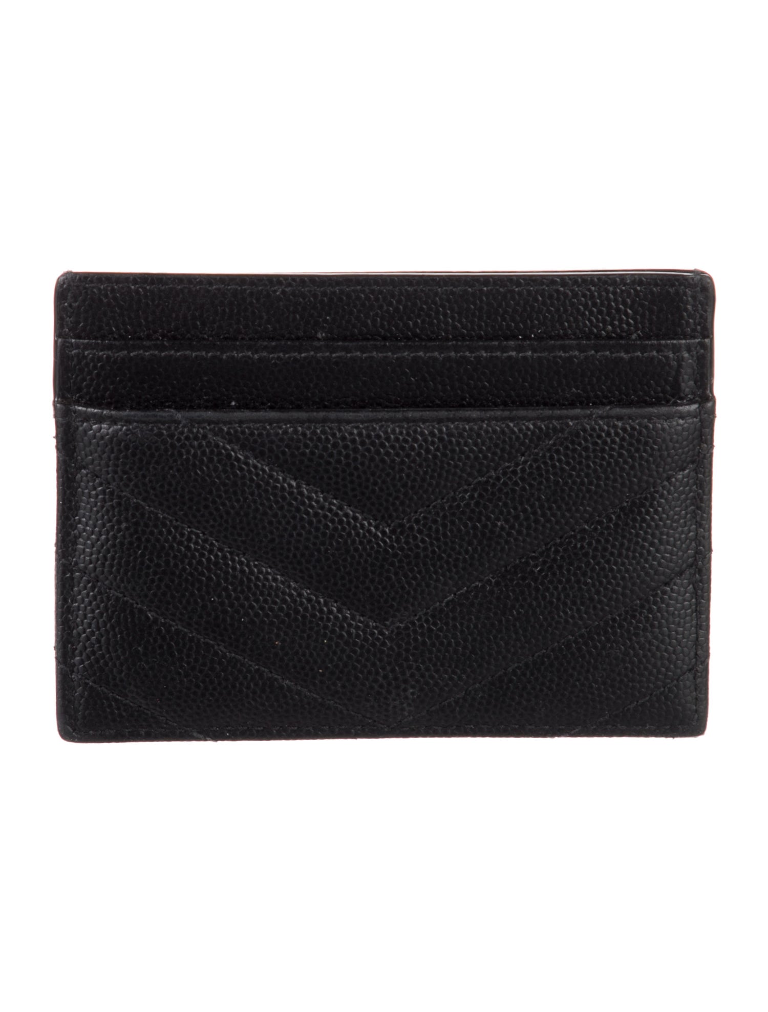 Saint Laurent 2022 Chevron Card Holder