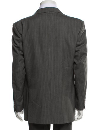 Yves Saint Laurent Wool Striped Blazer