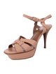 Yves Saint Laurent Leather Sandals