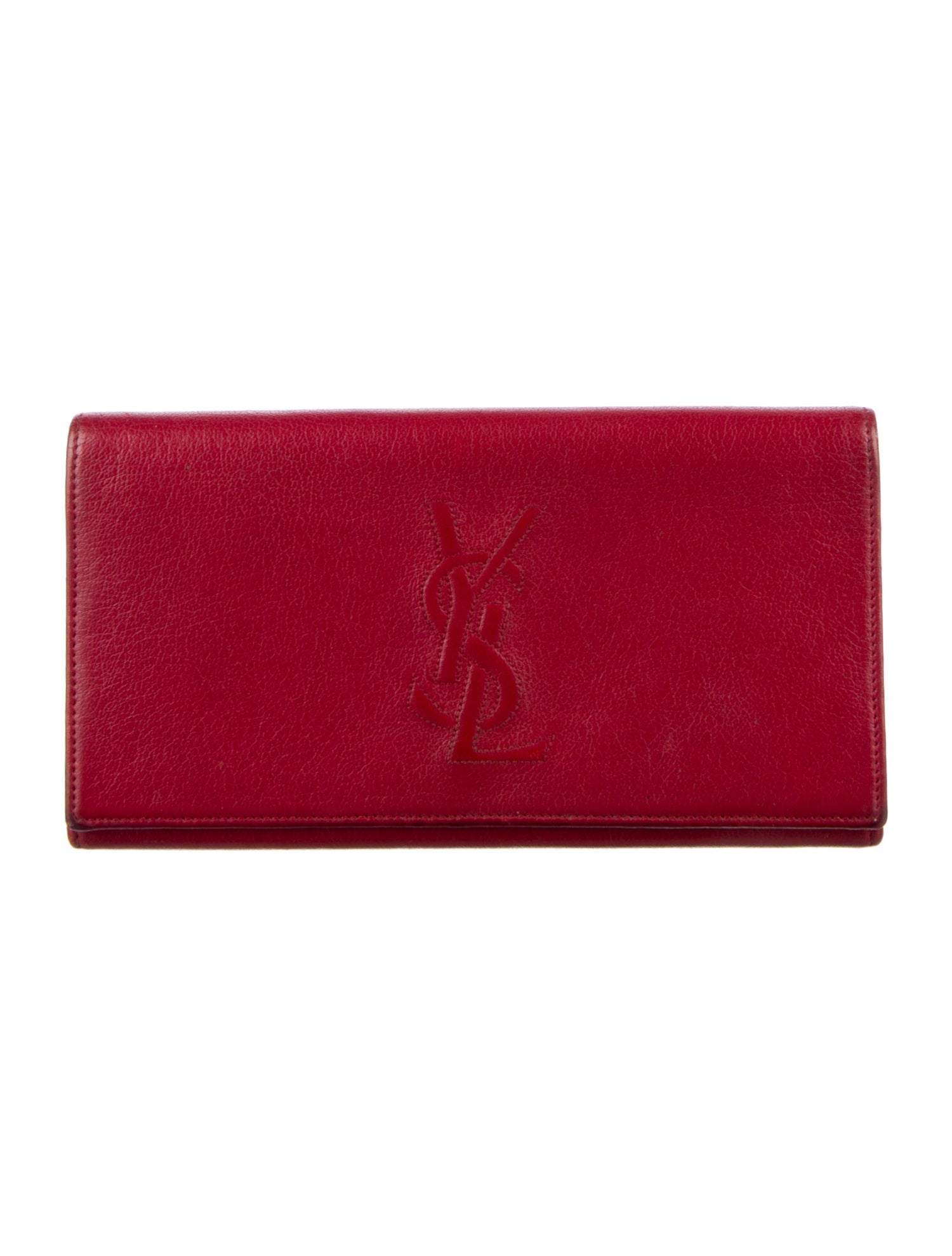 Yves Saint Laurent Leather Continental Wallet