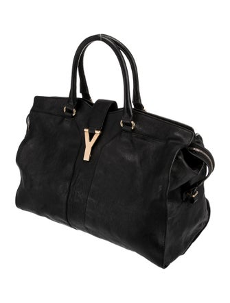 Yves Saint Laurent Leather Top Handle Bag