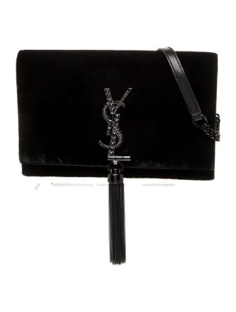 Saint Laurent Velvet Kate Small