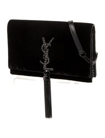 Saint Laurent Velvet Kate Small