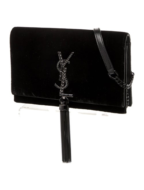 Saint Laurent Velvet Kate Small