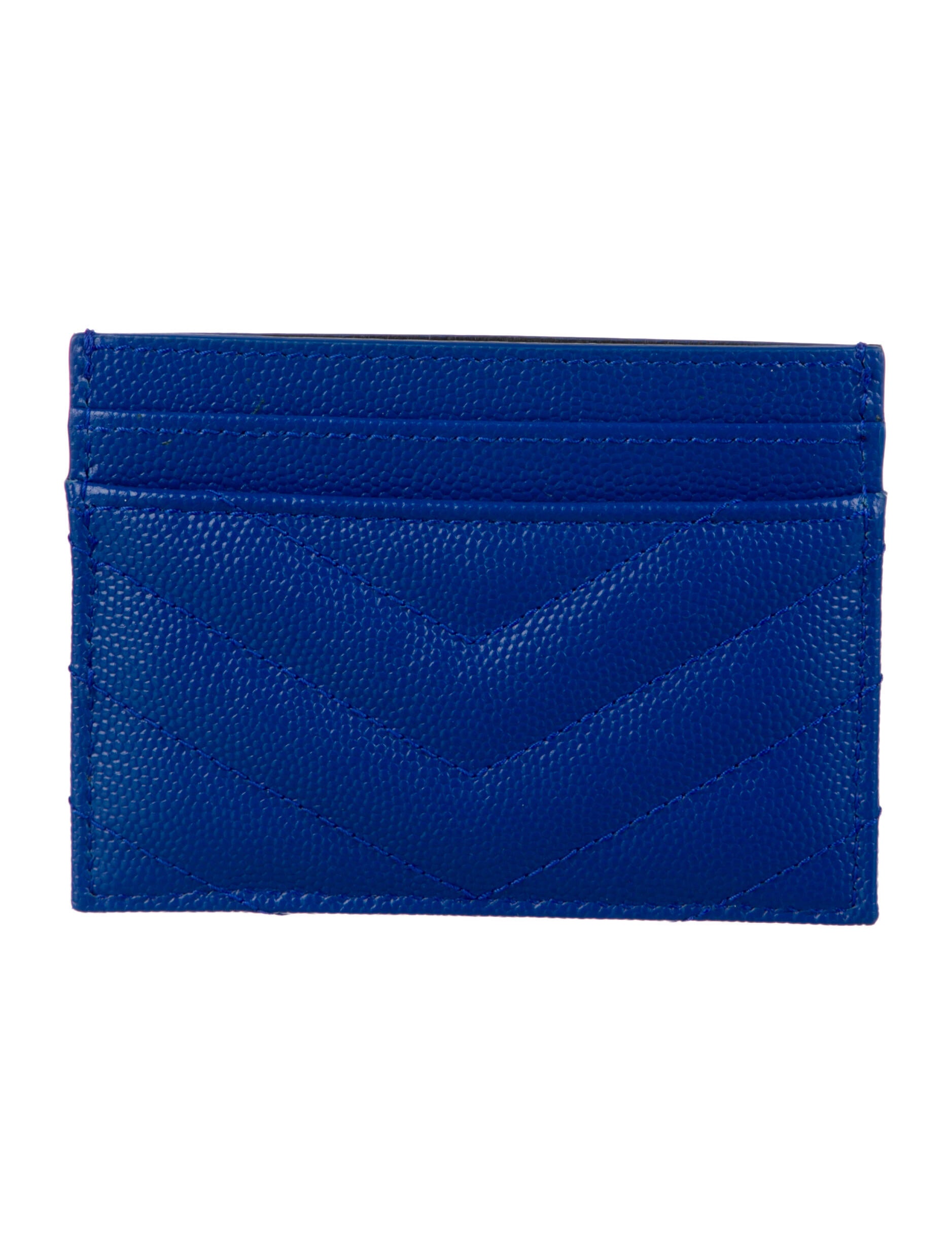 Yves Saint Laurent Leather Card Holder w/ Tags