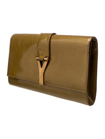 Yves Saint Laurent Patent Leather Clutch