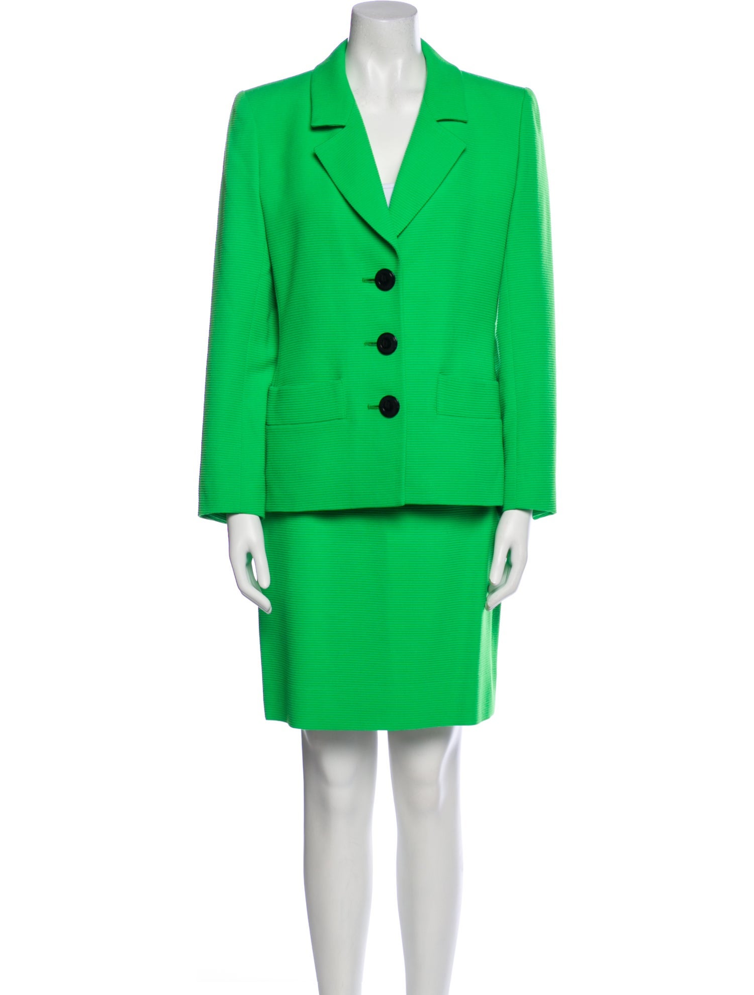 Yves Saint Laurent Wool Skirt Suit