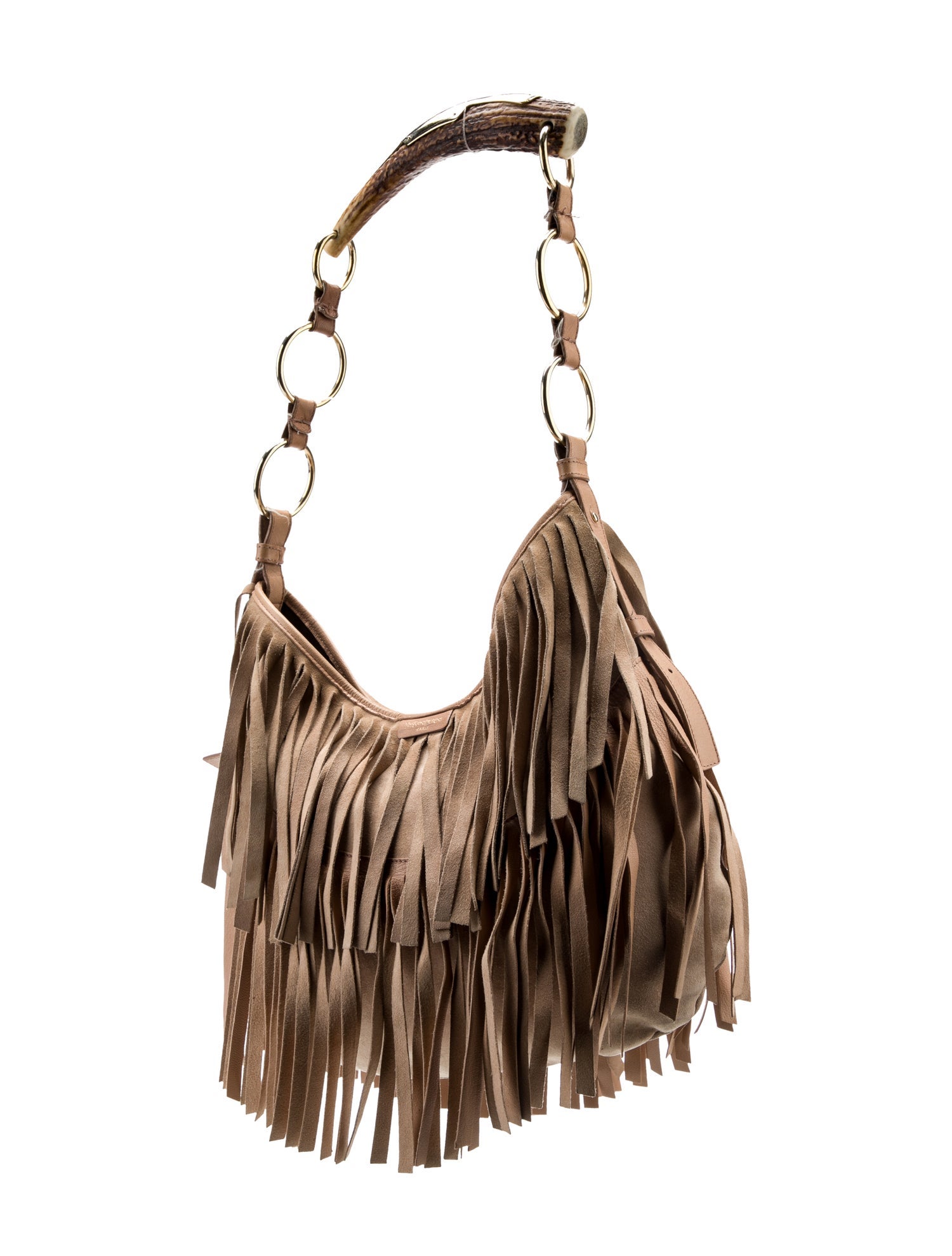 Yves Saint Laurent Suede Shoulder Bag