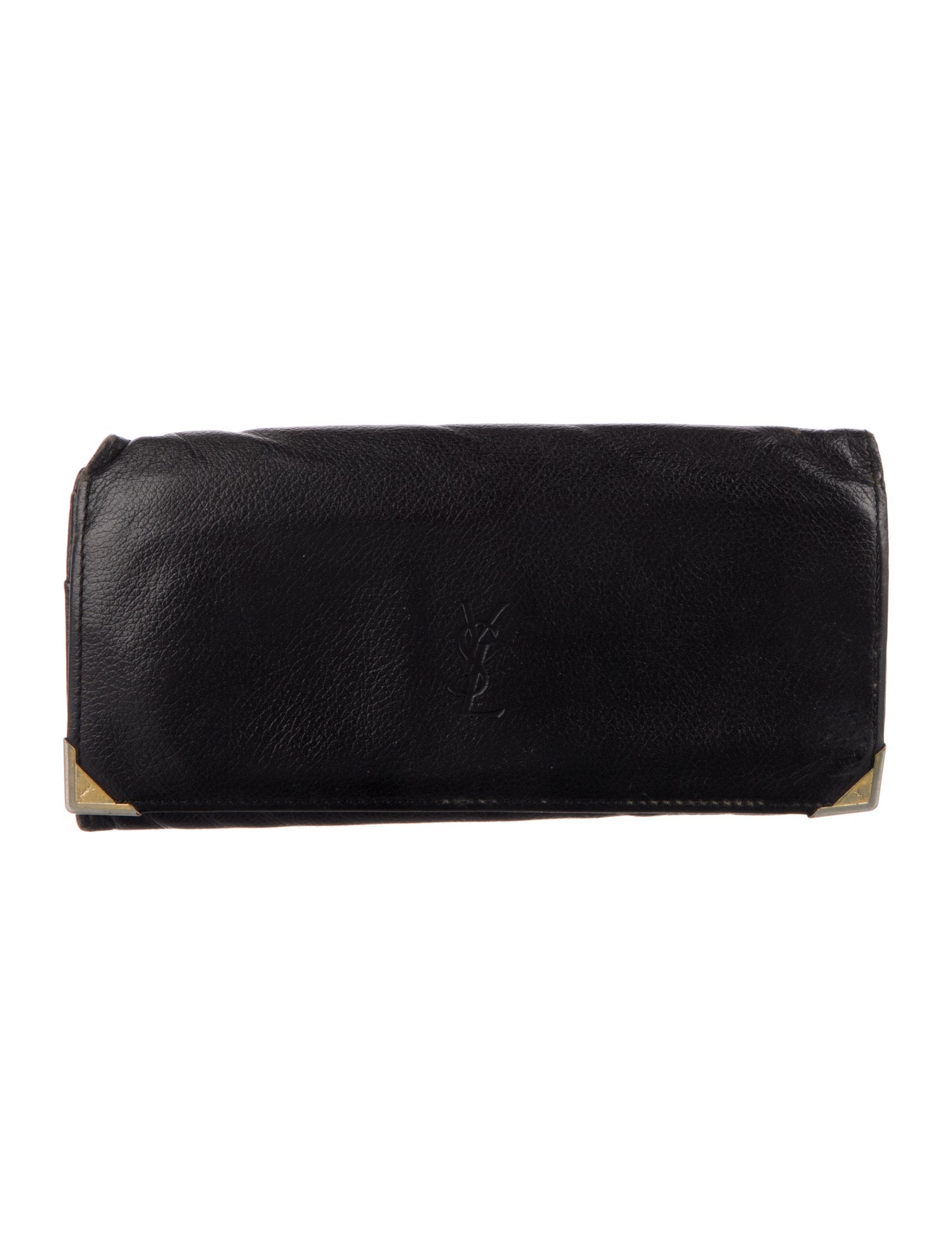 Yves Saint Laurent Vintage Leather Continental Wallet