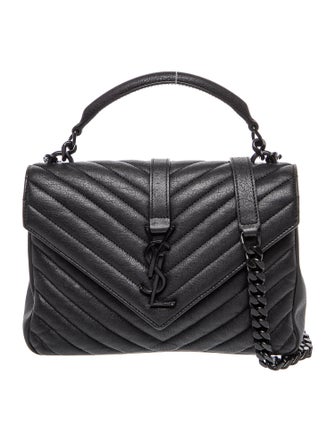Saint Laurent Quilted College Medium