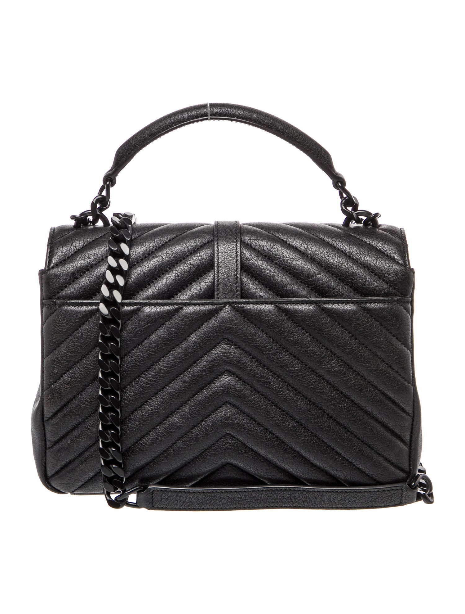 Saint Laurent Quilted College Medium