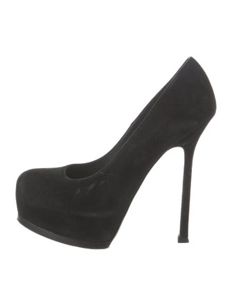 Yves Saint Laurent Suede Pumps
