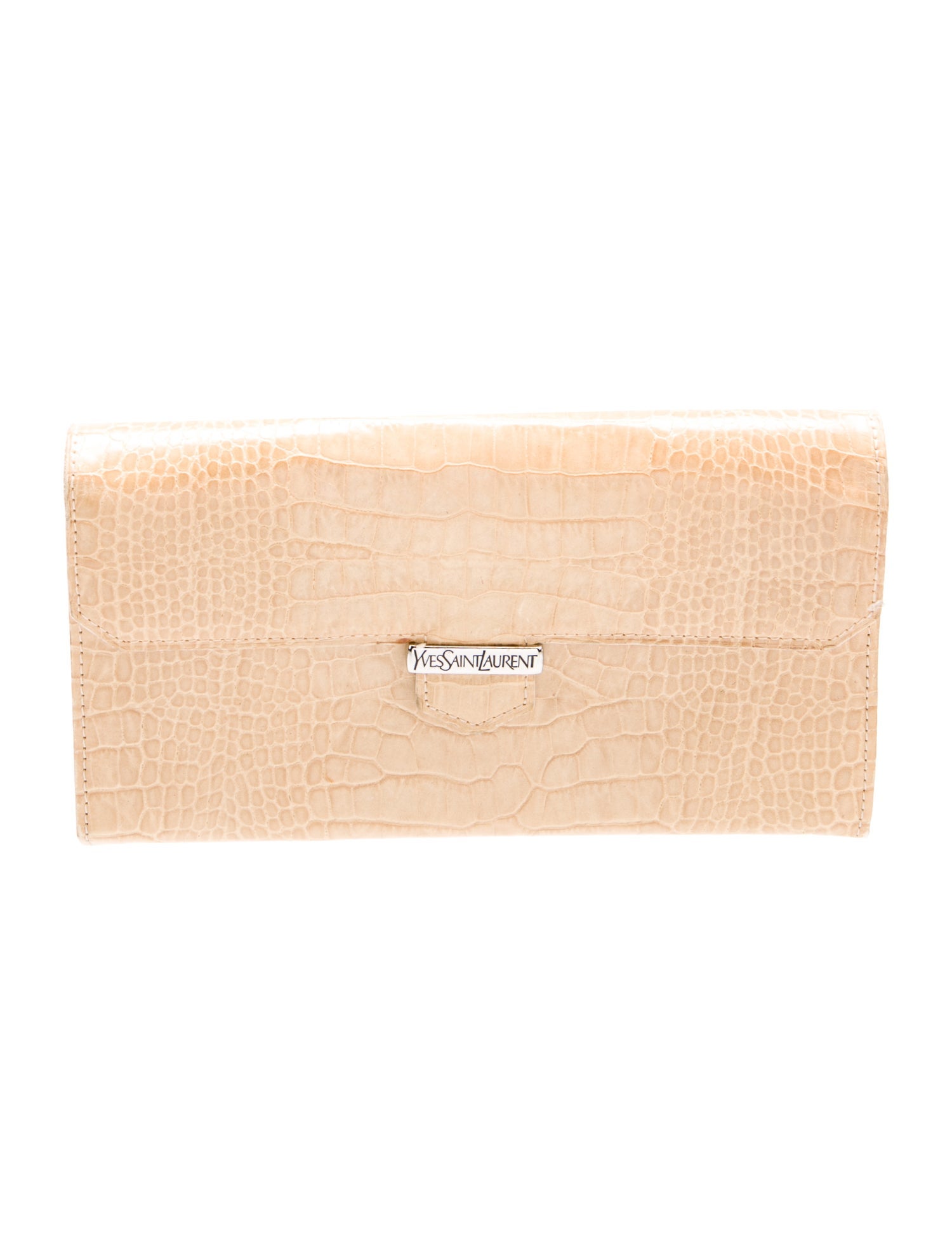 Yves Saint Laurent Leather Clutch