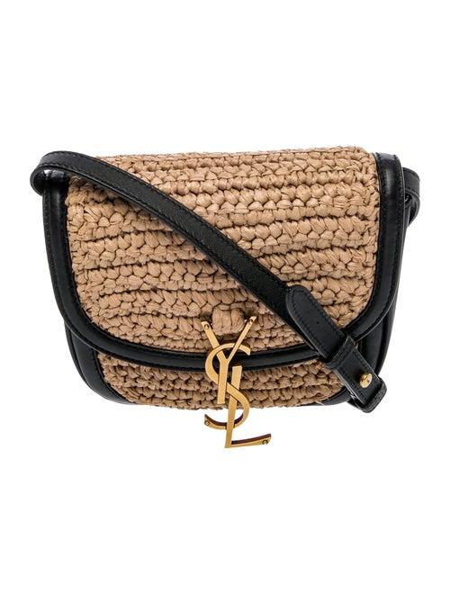 Saint Laurent Raffia Kaia Small