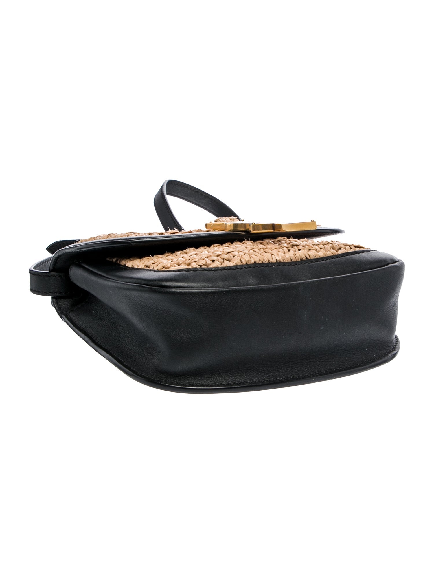 Saint Laurent Raffia Kaia Small