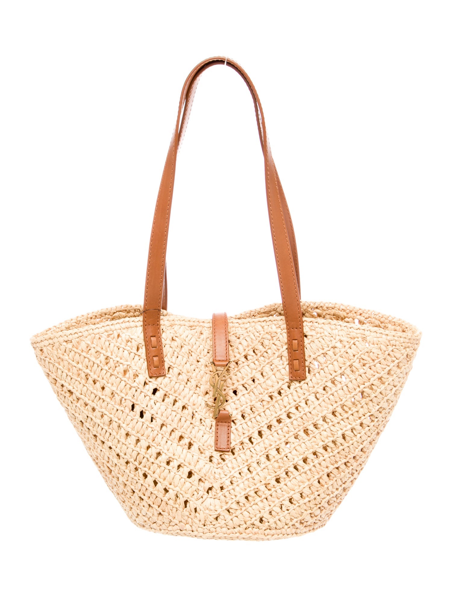 Saint Laurent Raffia Panier Small 2023