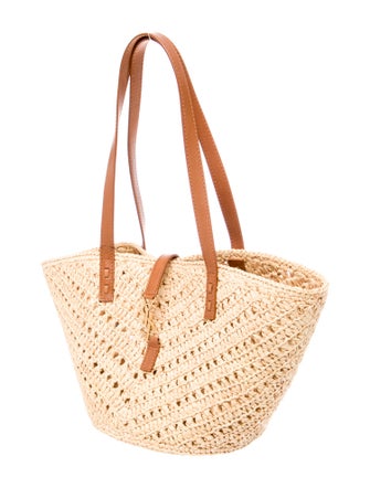 Saint Laurent Raffia Panier Small 2023