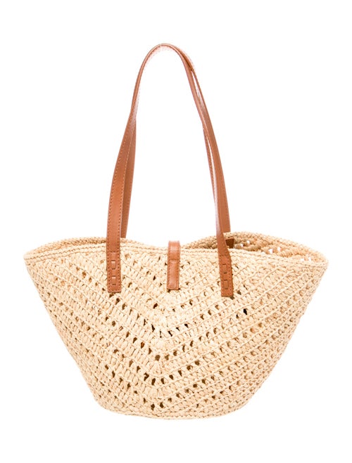 Saint Laurent Raffia Panier Small 2023