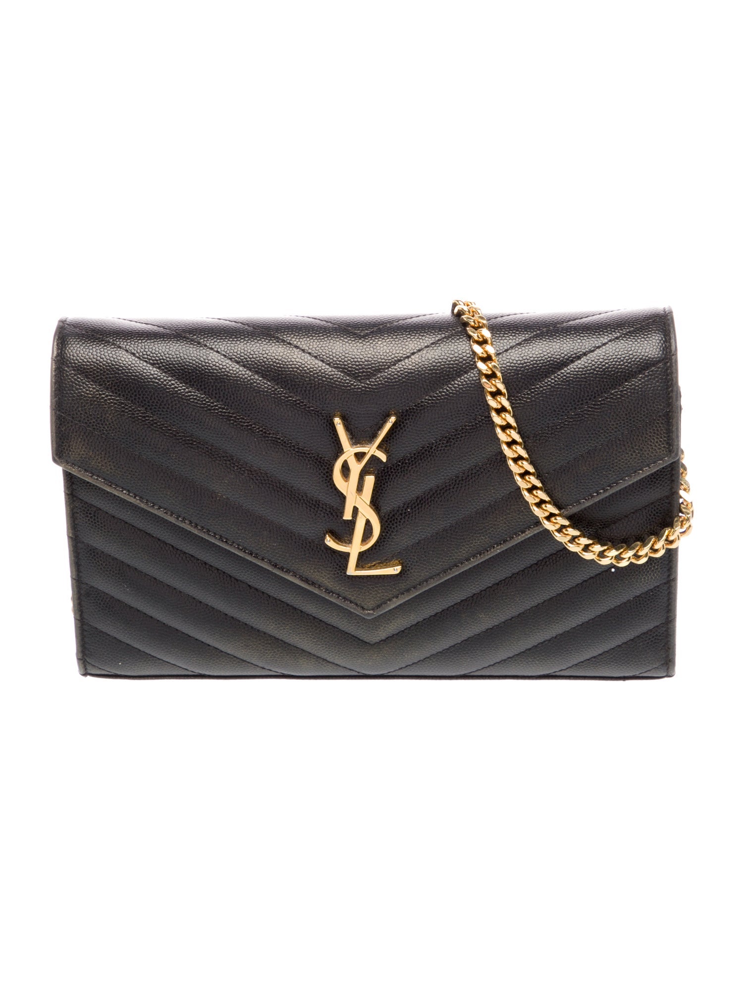 Saint Laurent Leather Cassandre