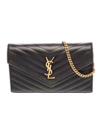 Saint Laurent Leather Cassandre